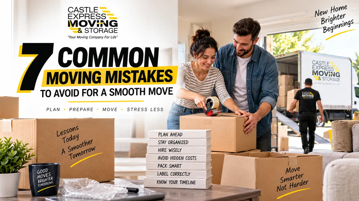 7 Common Moving Mistakes to Avoid — Castle Express Moving & Storage