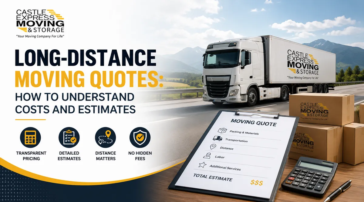 Long-Distance Moving Quotes: How to Understand Costs and Estimates — Castle Express Moving & Storage