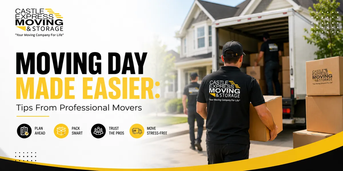 Moving Day Made Easier: Tips From Professional Movers — Castle Express Moving & Storage