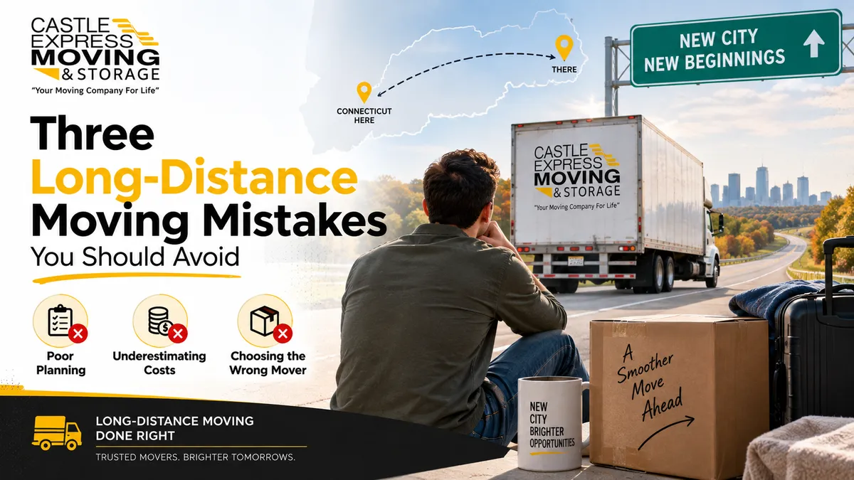 Three Long-Distance Moving Mistakes You Should Avoid — Castle Express Moving & Storage
